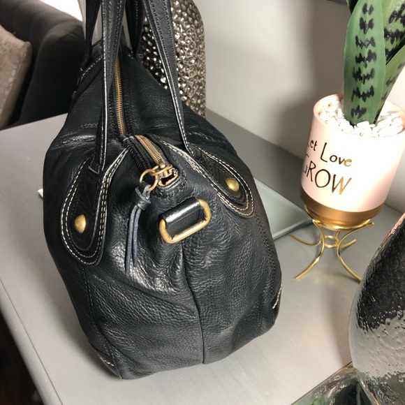 The sak bags.
The Sak Iris Black Pebble Leather Shopper Tote Bag - Picture 3 of 8